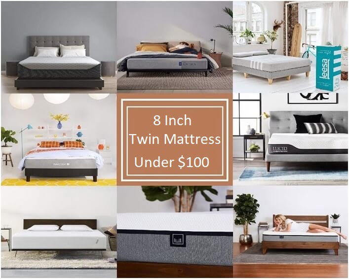 twin mattress 8 inches high
